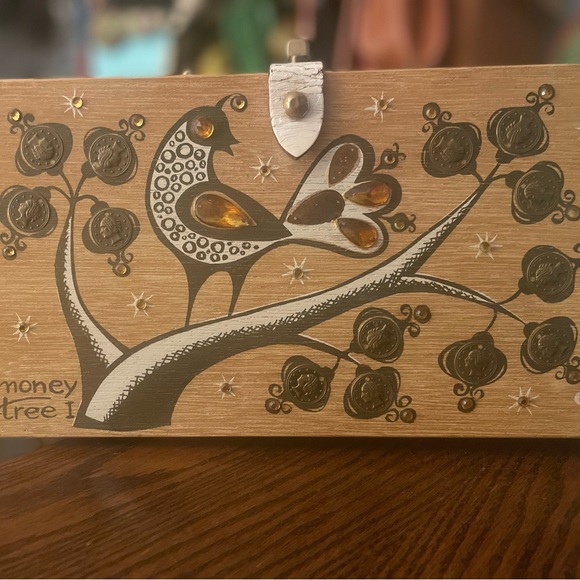 Enid Collins Money Tree I Box Bag - Picture 2 of 9